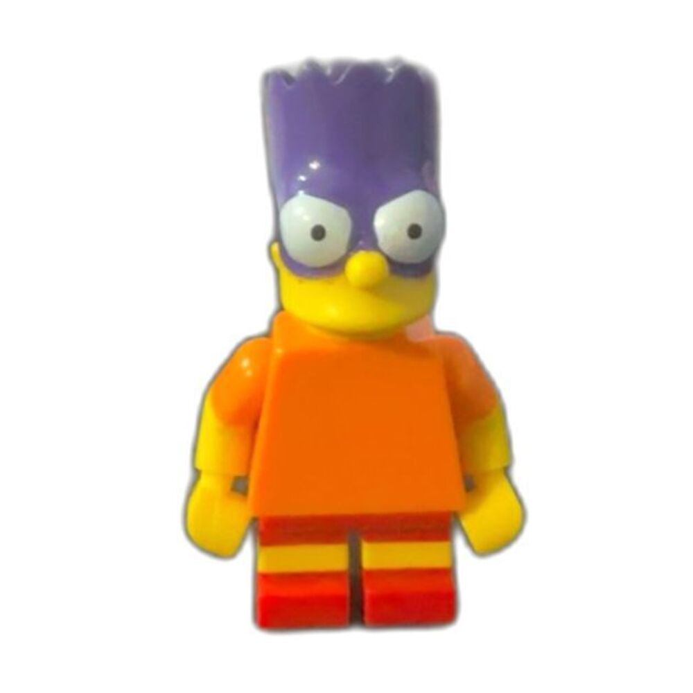 Lego Bart Simpsons Mini Figure Bartman
